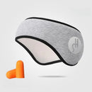 Máscara de Dormir Ajustável com Protetores Auriculares