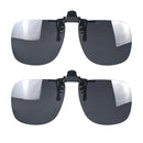 Clip-on Quadrado com Filtro de Luz Azul – Lentes Coloridas