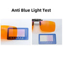 Clip-on com Filtro de Luz Azul e Lente Laranja