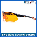 Óculos com Filtro de Luz Azul e Lente Laranja TB01