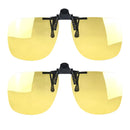 Clip-on Quadrado com Filtro de Luz Azul – Lentes Coloridas