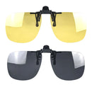 Clip-on Quadrado com Filtro de Luz Azul – Lentes Coloridas