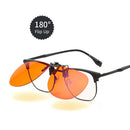 Clip-on com Filtro de Luz Azul e Lente Laranja