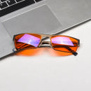 Óculos com Filtro de Luz Azul – Lentes Laranja e Transparentes