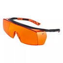Óculos com Proteção Filtro Anti Luz Azul Laranja Sobrepor