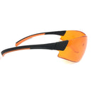 Óculos com Proteção Filtro Anti Luz Azul Laranja Sobrepor Univet 546 UV525