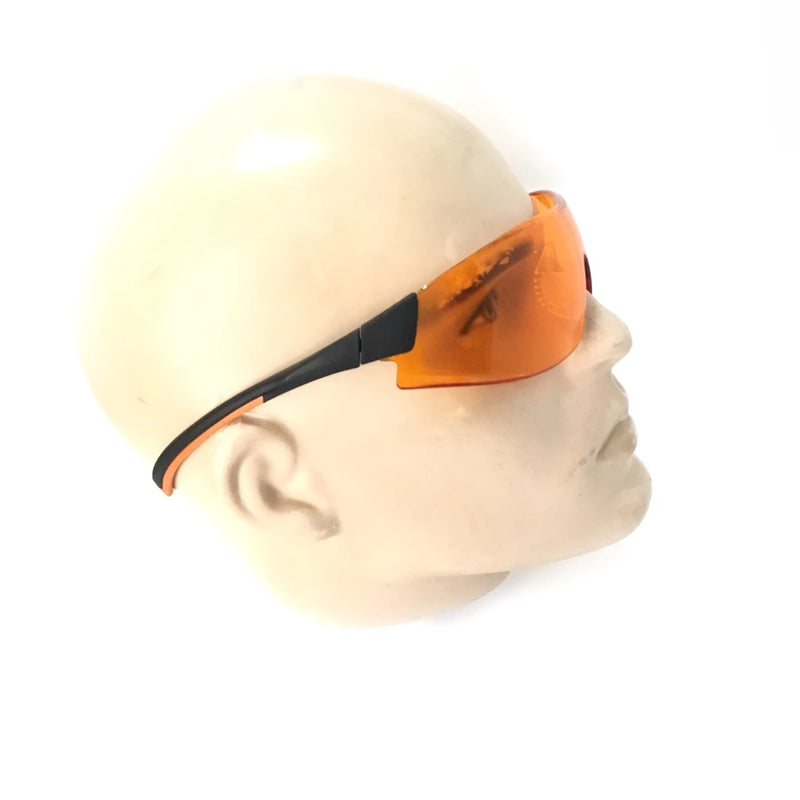 Óculos com Proteção Filtro Anti Luz Azul Laranja Sobrepor Univet 546 UV525